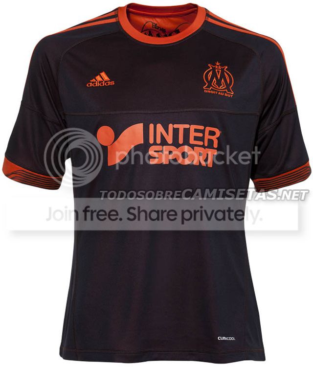 Maillot foot retro et vintage - OM domicile Valbuena 2008/2009 – Le